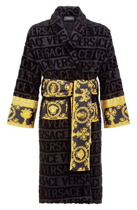 custom versace robe|versace housecoat.